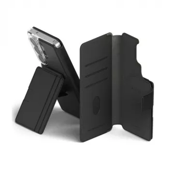 Ringke Galaxy S26 Plus hoes folio stand wallet magnetisch zwart
