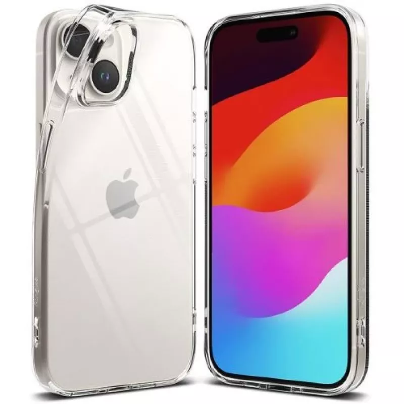 Ringke iPhone 15 hoesje Slim clear
