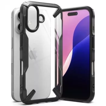 Ringke iPhone 16 hoes Fusion X zwart