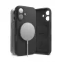 Ringke iPhone 16-hoes silicone magnetisch zwart