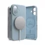 Ringke iPhone 16 hoesje siliconen magnetisch blauw