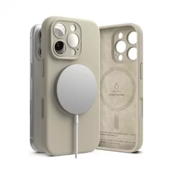 Ringke iPhone 16 Pro hoes siliconen magnetisch Stone
