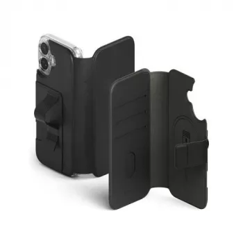Ringke iPhone 17 hoesje Folio Grip Wallet magnetic zwart