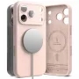 Ringke iPhone 17 Pro hoes siliconen magnetisch Pink Sand