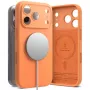 Ringke Siliconen Magnetic MagSafe Case voor Apple iPhone 17 Pro Max - Tangerine