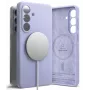 Ringke Silicone Magnetic MagSafe Hoesje voor Samsung Galaxy S26 Plus, Lavender