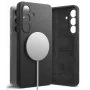 RINGKE silicone Magnetic MagSafe-hoes voor Samsung Galaxy S26+ Plus zwart