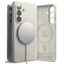 Ringke siliconen magnetische MagSafe case voor Samsung Galaxy S26, Stone