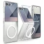Ringke Slim magnetische MagSafe case voor Samsung Galaxy Z Flip 7 transparant