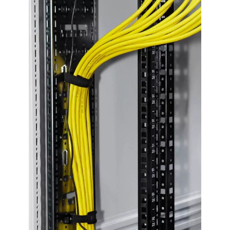 Rittal 5302.120 kabelmanagementpaneel 1U 19 inch RAL 9005