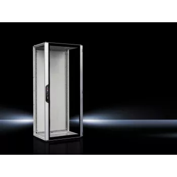 Rittal 5327.190 vrijstaande 42U serverrack-behuizing IP55, 800x1000x2000 mm, zwart/grijs, veiligheidsglasdeur