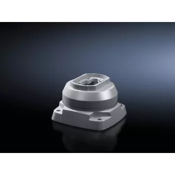 Rittal CP 120 opzetgewricht, verticale kabelgeleiding, lichtgrijs (RAL 7035), IP54, 300° draaiing, aluminium spuitgietwerk, 6212.720