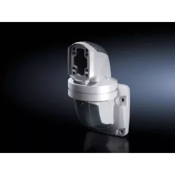 Rittal CP 120 wandscharnier, horizontale uitlaat, aluminium spuitgietwerk, lichtgrijs RAL 7035 6212.740