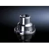 Rittal CP-S wanddoorvoer 6663.400, 9 mm kabelinvoer, roestvrij staal