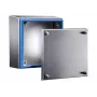 Rittal HD roestvrijstalen wandbehuizing 200 x 200 x 120 mm, IP66, geborsteld, Hygienic Design 1672.600