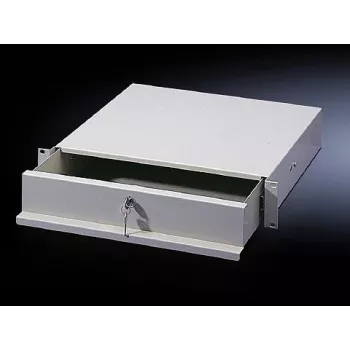 Rittal rack opbergla 7282.035 - 1U 19 inch lichtgrijs (RAL 7035)