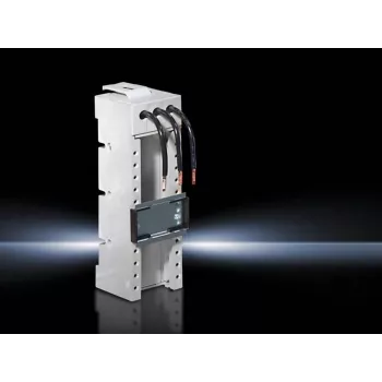 Rittal SV 9627.000 busbarhouder, 3-polig, polyamide, wit, voor RiLine60, 690V AC, 1600A, snap-on montage, 1 stuk