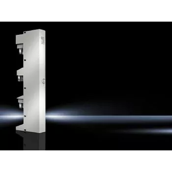 Rittal SV aansluitadapter 9342.200, 20x215 mm, polyamide, grijs RAL 7035, voor RiLine60 stroomrails