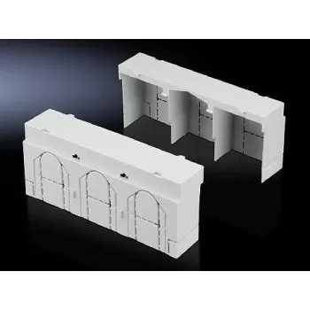 Rittal SV afdekking voor NH-zekering-lastscheider, maat 2, polyamide, grafietzwart RAL 9011 (9344.540)