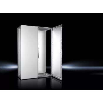 Rittal VX aaneenschakelbaar kastsysteem, 2-deurs, 1200x1800x500 mm, IP55, RAL 7035