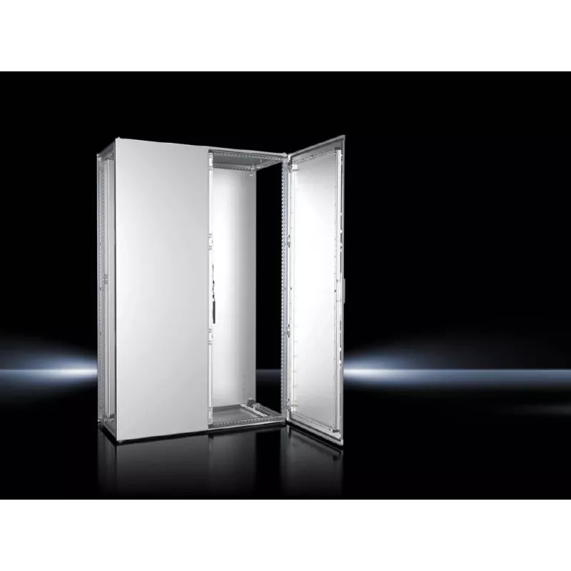 Rittal VX aaneenschakelbaar kastsysteem, 2-deurs, 1200x1800x500 mm, IP55, RAL 7035
