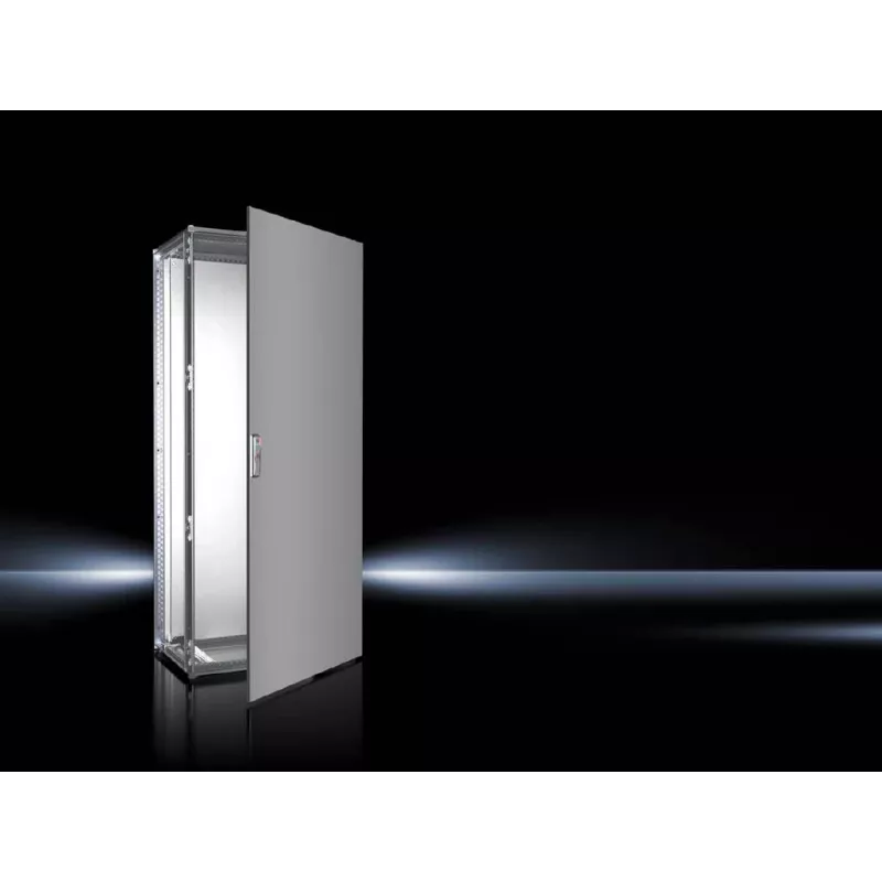 Rittal VX aaneenschakelbaar kastsysteem, enkele deur, 800x1800x500 mm, RAL 7035 lichtgrijs