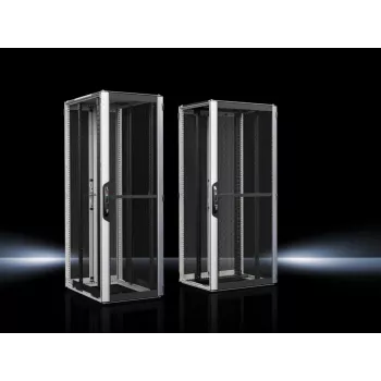 Rittal VX IT netwerk-server-rack-kast 42U 19 inch 800x1000x2000mm zilver/zwart