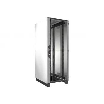 Rittal VX IT serverrack, gesloten, 800x2100x1000 mm, 42U, zwart (RAL 9005)