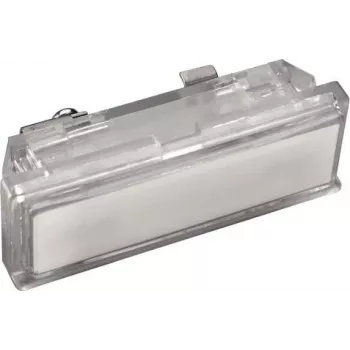 RITTO 1590200 transparante deurbelknop, 1-voudig, inbouw, 250V AC, 10A