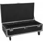 ROADINGER flightcase voor 8x AKKU IP Pixel Tube 360° PRO CRMX met laadfunctie en wielen