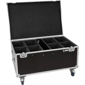 ROADINGER flightcase 8x LED IP PAR 12x8W QCL/12x9W SQL spot met wielen 31005202