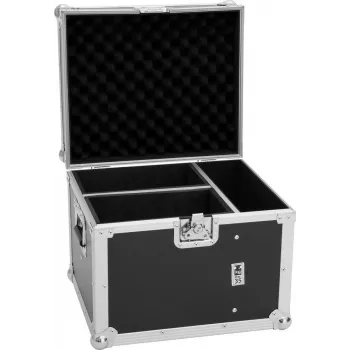 ROADINGER flightcase voor 2 x CAT-80 beam-effecten, 50 kg, zwart gelamineerd, 47,5 x 41,5 x 42,5 cm