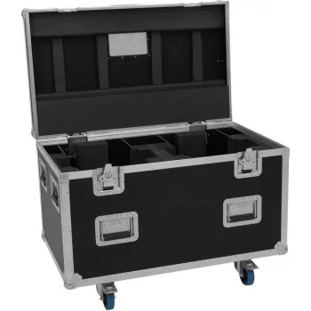 ROADINGER flightcase Highline 2x DMH-380 met wielen zwart 100 kg belasting 100x60x73 cm