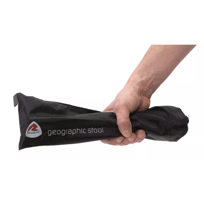 Robens Geographic opvouwbare campingstoel 120 kg zwart