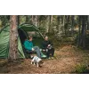 ROBENS Pilgrim opvouwbare campingstoel 120 kg zwart/grijs