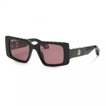Roberto Cavalli dames cat-eye zonnebril SRC039S 51mm goudmontuur bruin gradientglas SRC039S51700Y