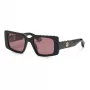 Roberto Cavalli dames cat-eye zonnebril SRC039S 51mm goudmontuur bruin gradientglas SRC039S51700Y