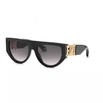 Roberto Cavalli dames cat-eye zonnebril SRC063-560700 bruin havana gradient 56mm