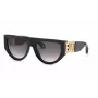 Roberto Cavalli dames SRC040S54700Y vlinder zonnebril, havana montuur, bruin gradientglazen, 54mm