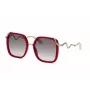 Roberto Cavalli dames zonnebril SRC003M5509EZ oversized grijs gradient 55mm