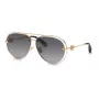 Roberto Cavalli dames zonnebril SRC032M610300 - oversized vierkant zwart montuur, grijs verloopglazen, 61 mm