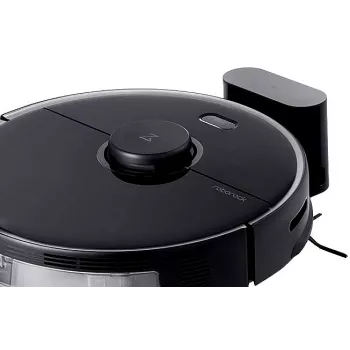 Roborock S5 Max zuigrobot - zakloos - zwart - rond - 0,46 L - tapijt - harde vloer