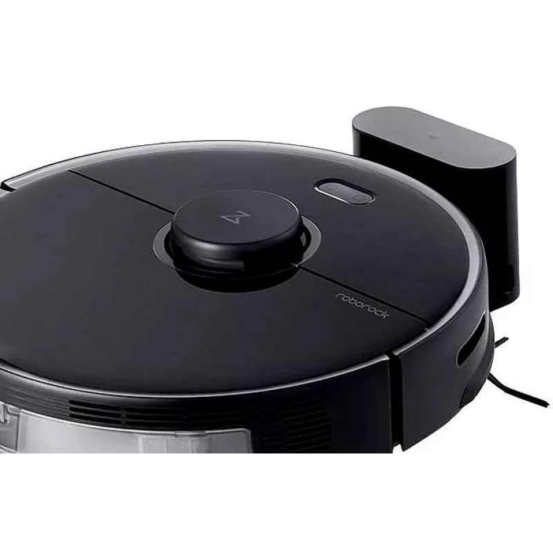 Roborock S5 Max zuigrobot - zakloos - zwart - rond - 0,46 L - tapijt - harde vloer