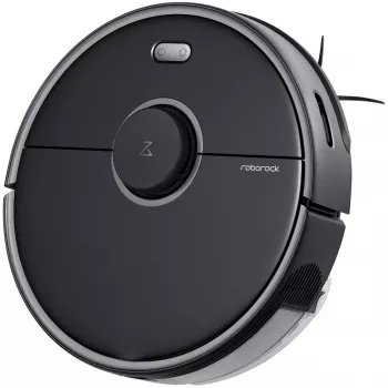 Roborock S5 Max zuigrobot - zakloos - zwart - rond - 0,46 L - tapijt - harde vloer