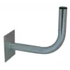 ROBSON antenne-wandbeugel L300 (30 cm) – thermisch verzinkt staal, 38 mm mastklem, 4-punts basis, buiten