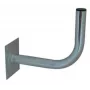 ROBSON antenne-wandbeugel L300 (30 cm) – thermisch verzinkt staal, 38 mm mastklem, 4-punts basis, buiten