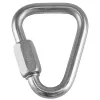 Rock Empire Maillon Delta 8 mm verzinkte stalen schakel – 40 kN schroefsluiting verbinder