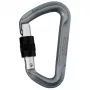 Rock Empire Racer S Screw Gate karabijnhaak grijs