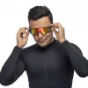 Rockbros 10134PL gepolariseerde fietsbril - blauw en roze