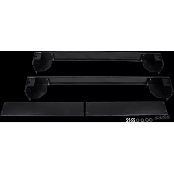 Rockstable 19 inch mobiel platform - zwart - SPCC-staal - 800 mm / 1000 mm